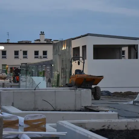 Budowa Rzeszowskiego Centrum Komunikacyjnego [październik 2023] - fot 8